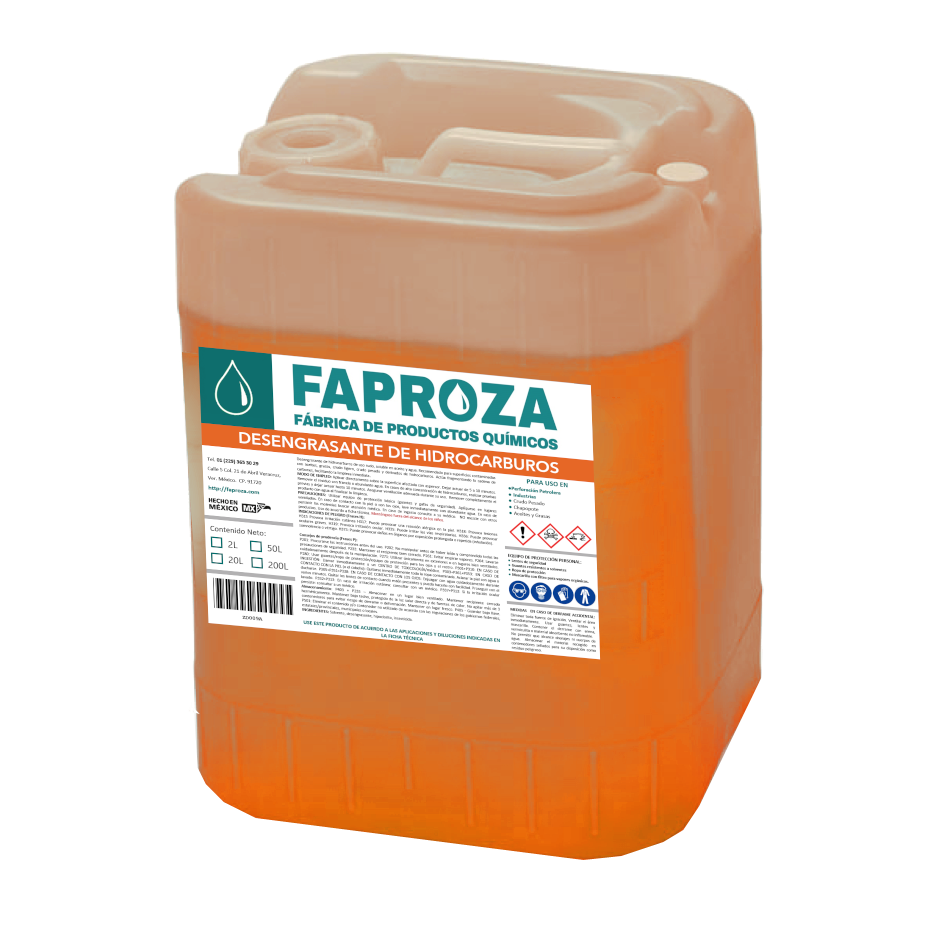 Desengrasante de Hidrocarburos
