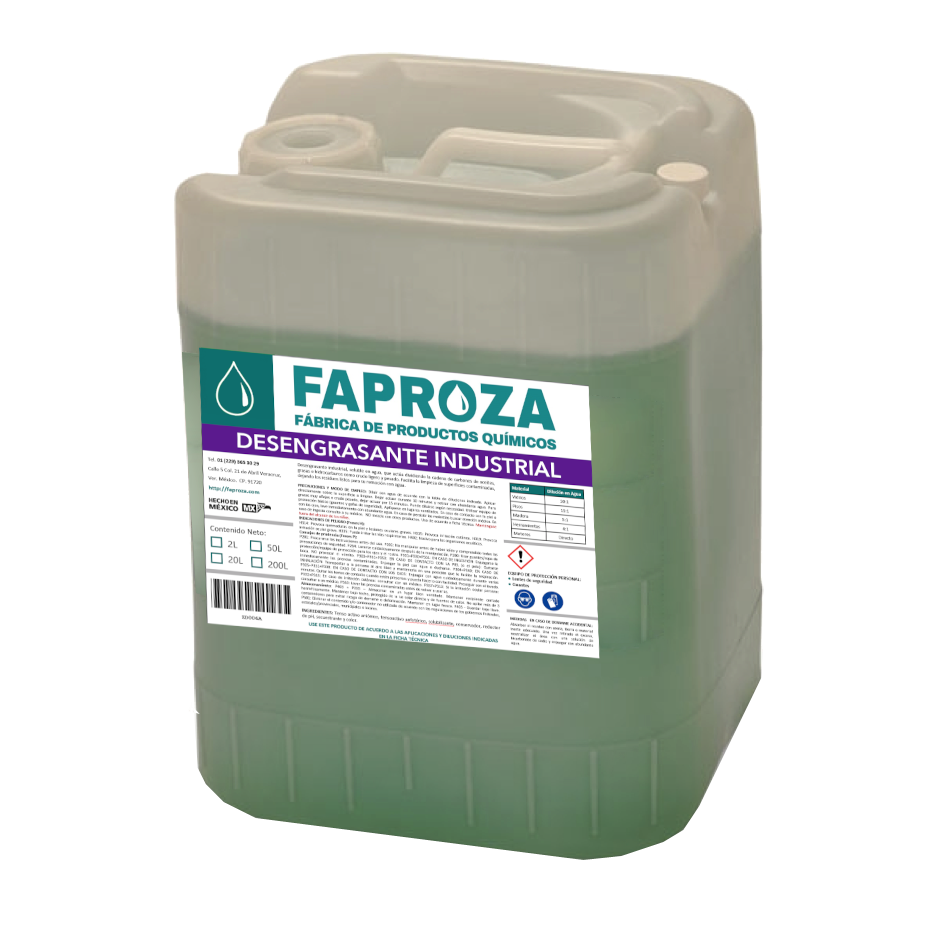 DESENGRASANTE INDUSTRIAL