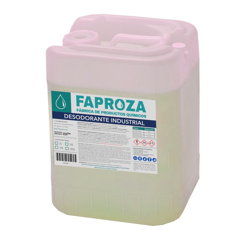 DESODORANTE INDUSTRIAL